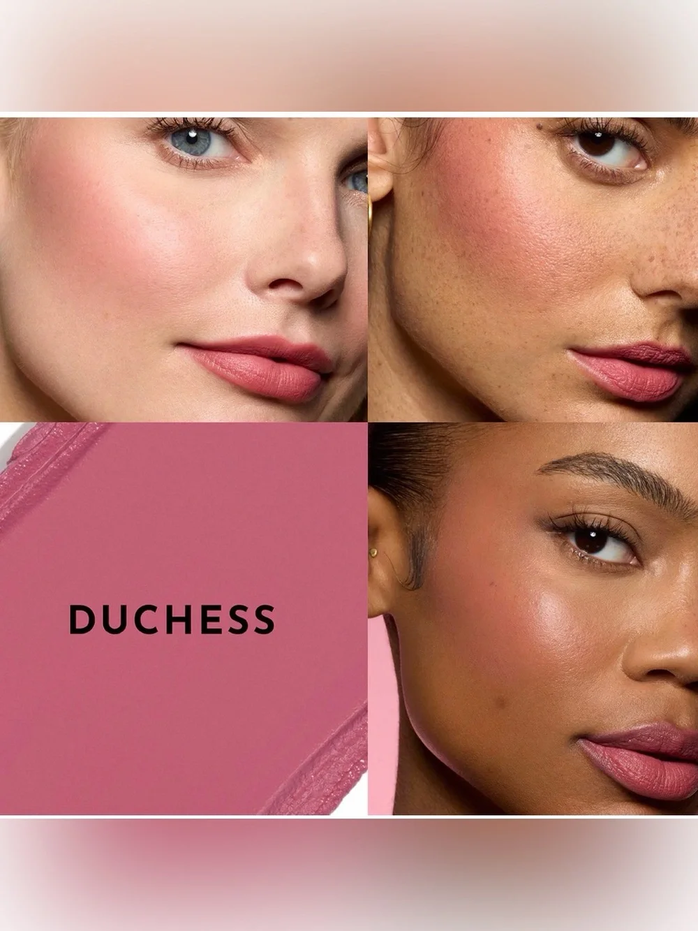 LAWLESS DUCHESS SOFT BLUR Cream Blush Compact — Rosy Pink